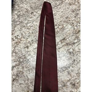 BOCARA Red 100% Silk Necktie